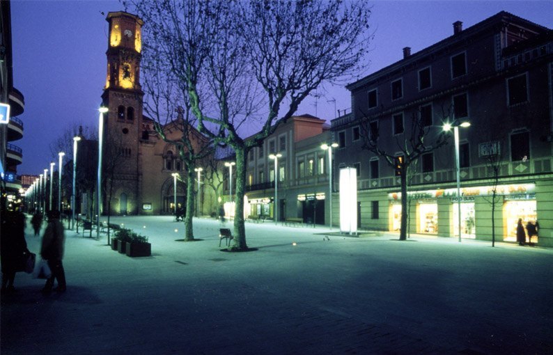 Plaça vila sant feliu Bennasar